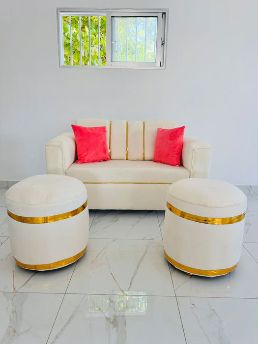 Juego de Mueble Pituman Crema