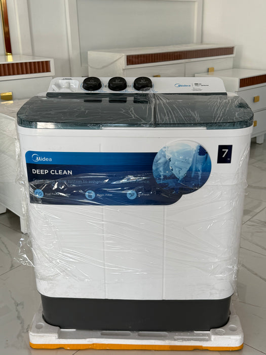 Lavadora midea semi automática 18 Libra