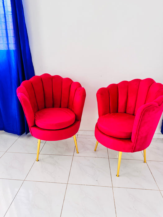 Juego butaca flor de loto, silla para muebles