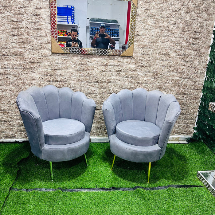 Juego butaca flor de loto, silla para muebles
