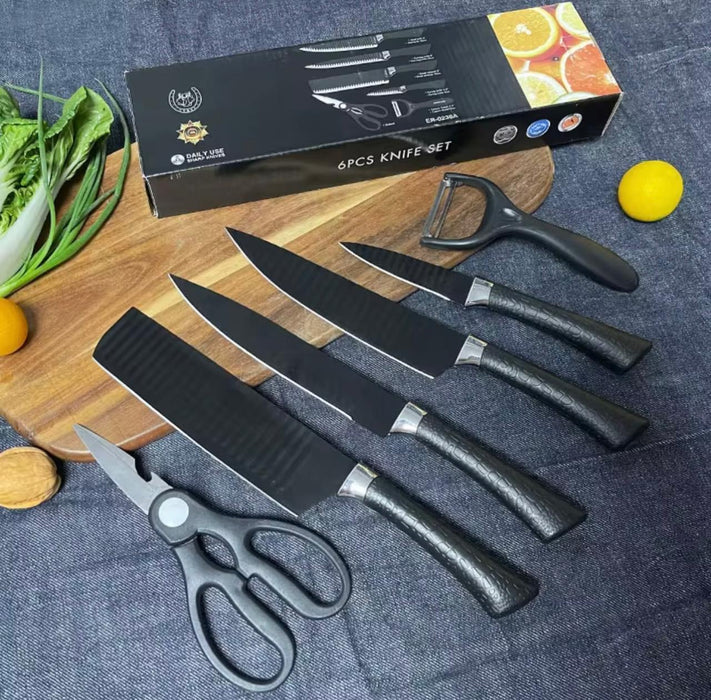 Juego de cuchillo 6pcs