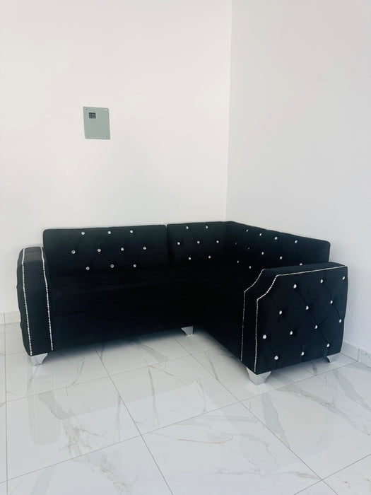 Mueble en L Capitoneado