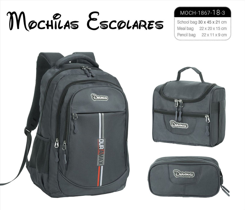 mochila set de 3 pcs