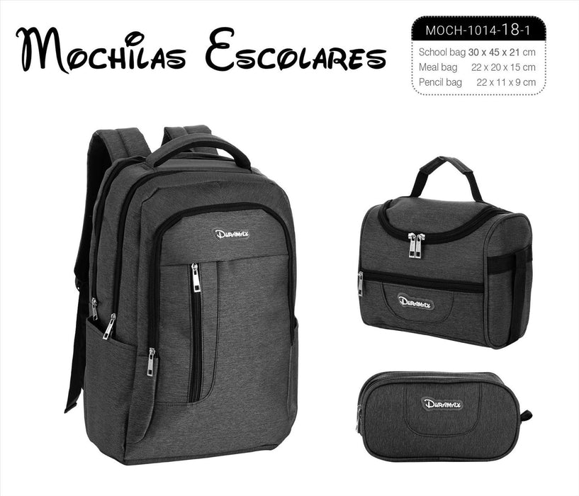 mochila set de 3 pcs