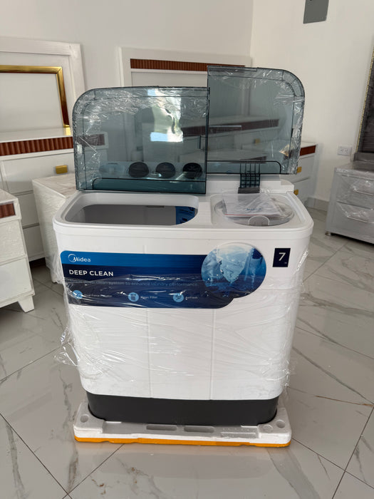 Lavadora midea semi automática 18 Libra