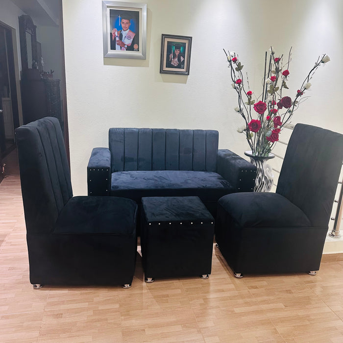 Sofá, mueble pitufo - Rallado