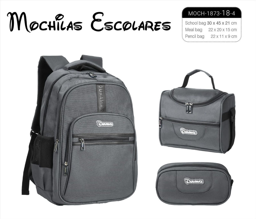 mochila set de 3 pcs