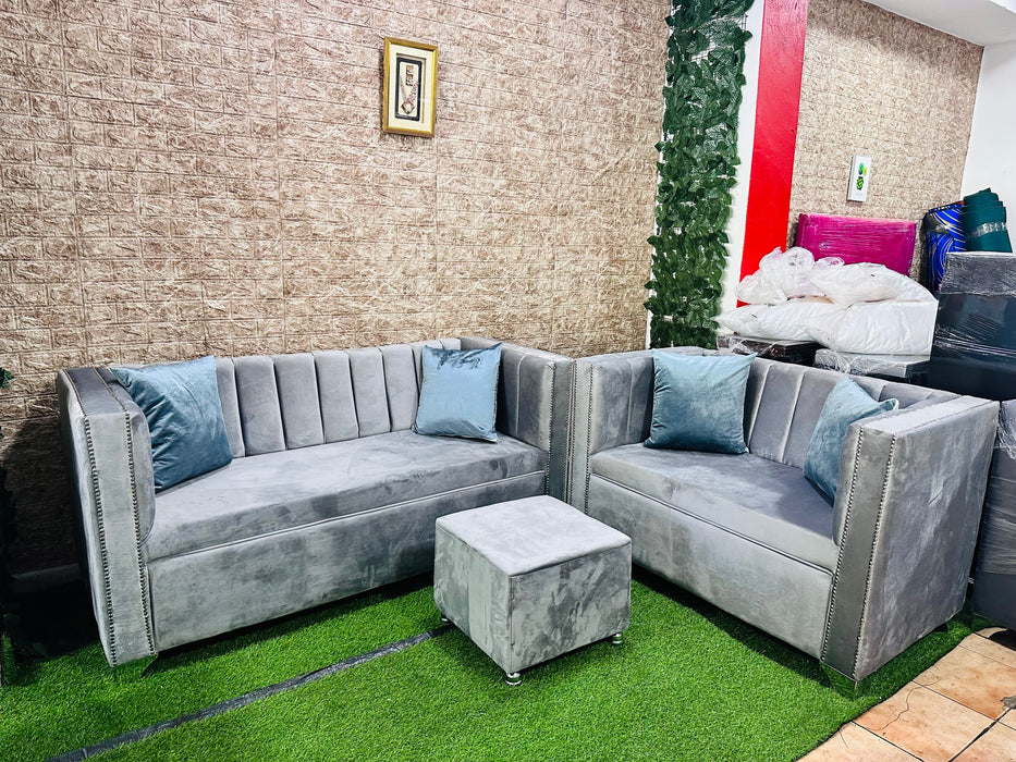 Mueble 3/2 rayado