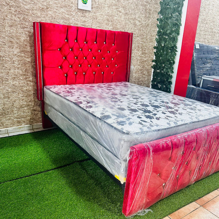 Juego de Cama en 60¨ Espaldar y Colchon