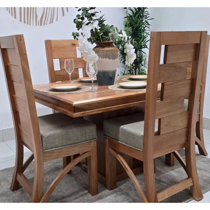 Juego de Comedor 4 silla ocume