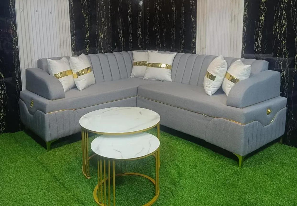 Mueble L rayado zafiro 5 zafiro