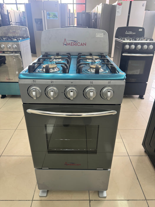 estufa american de 4 hornillas parrilla reforzada