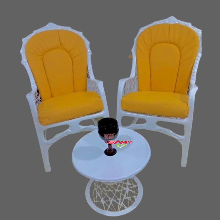 juego de 2 mecedora con mesa