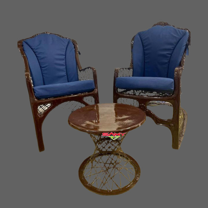 juego de 2 mecedora con mesa