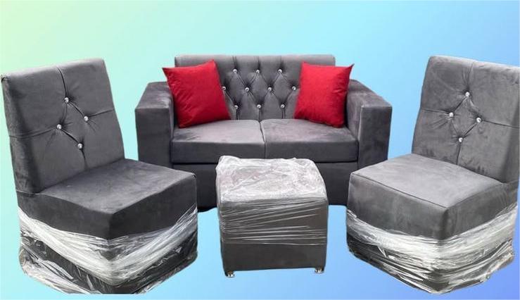 JUEGO DE MUEBLE PITUFO GRIS
